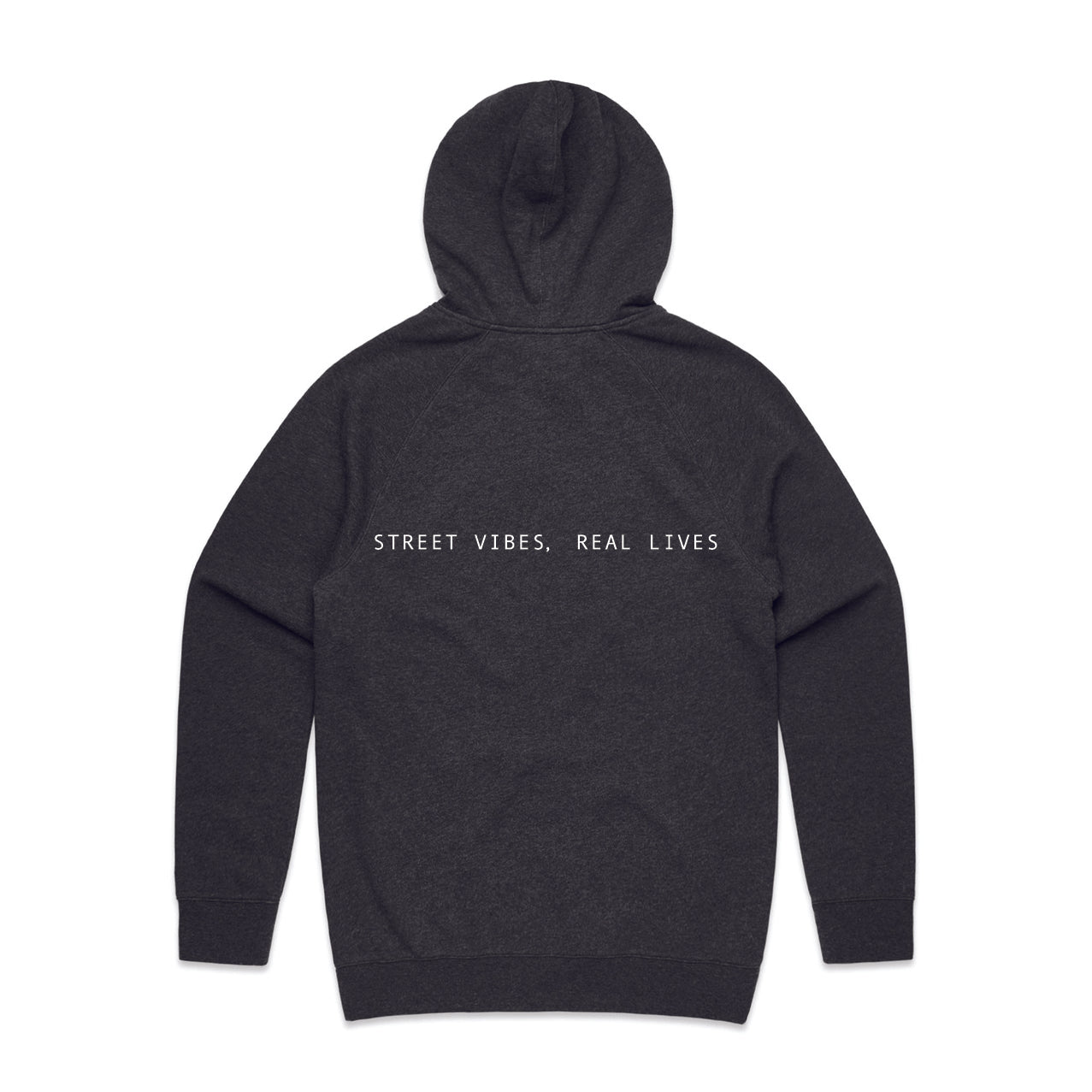 274 Ōtara Hoodie – Charcoal Night