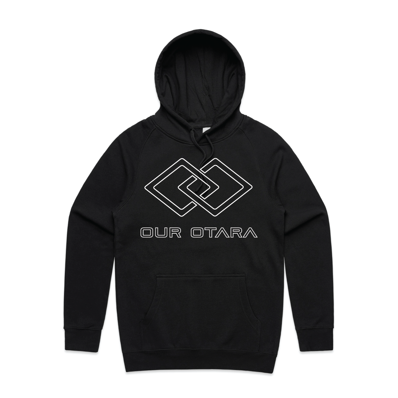 O-Finity Hoodie - Outline Black
