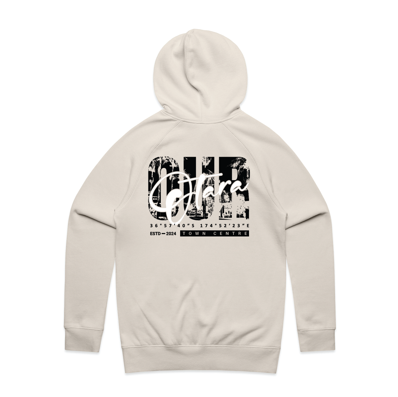 Town Centre Hoodie - Back Bone