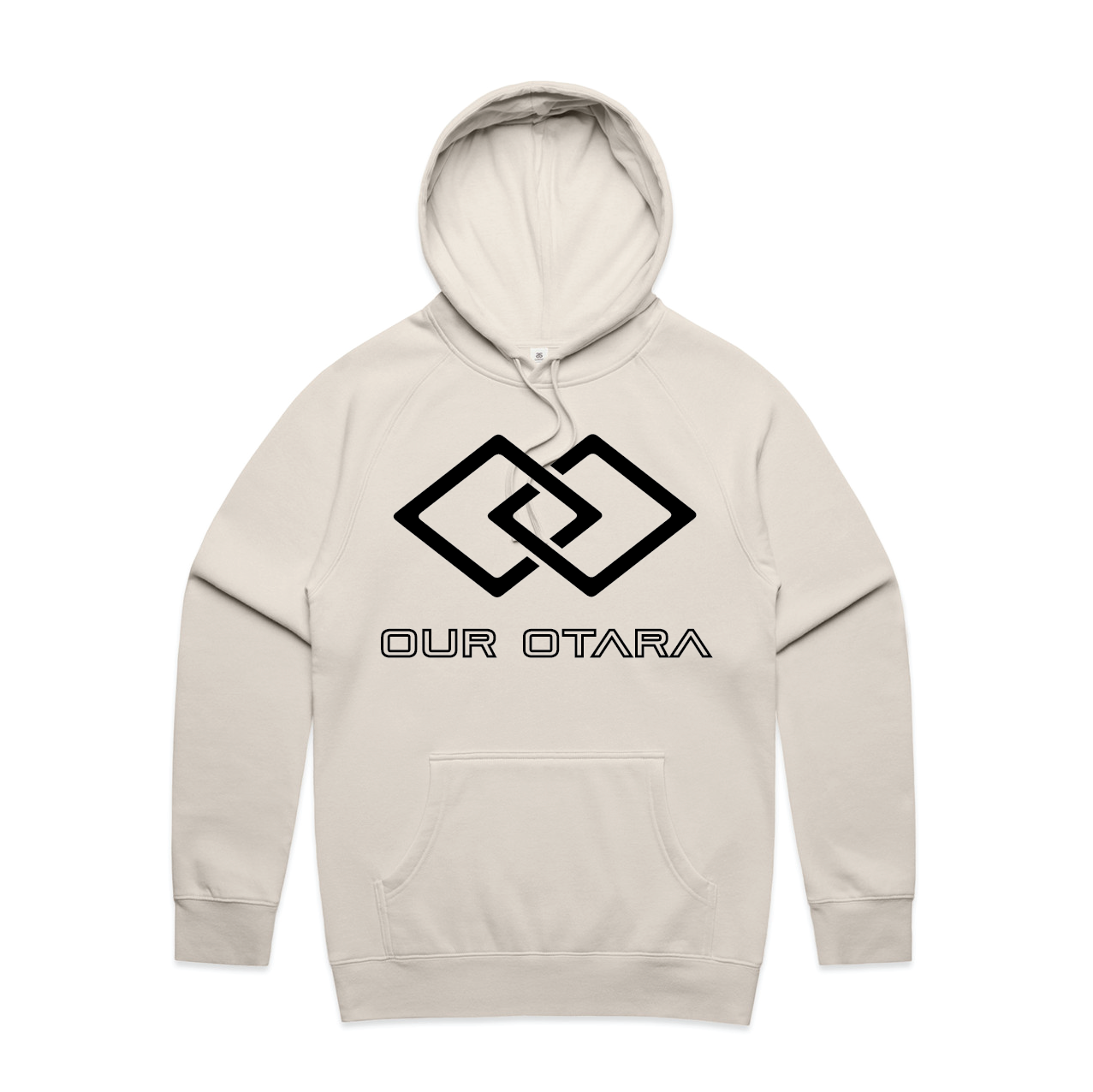 O-Finity Hoodie - Bone Solid