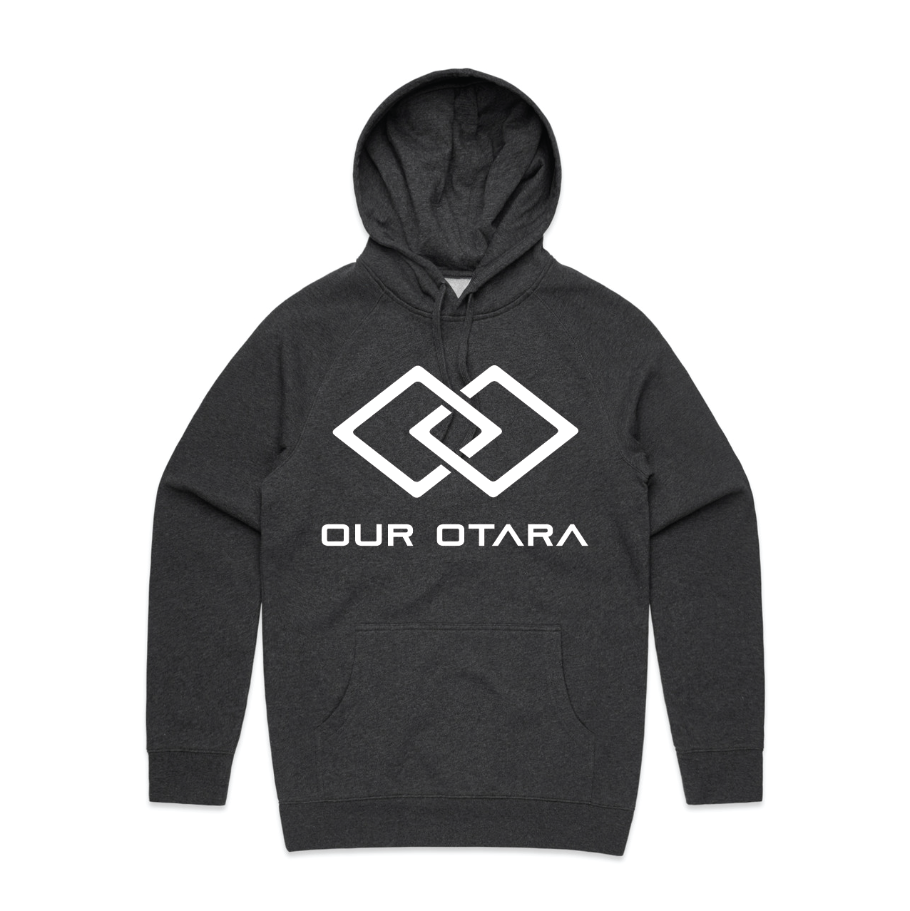 O-Finity Hoodie – Solid Coal