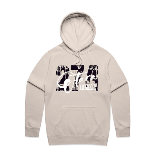 274 Ōtara Hoodie –  Bone & Black