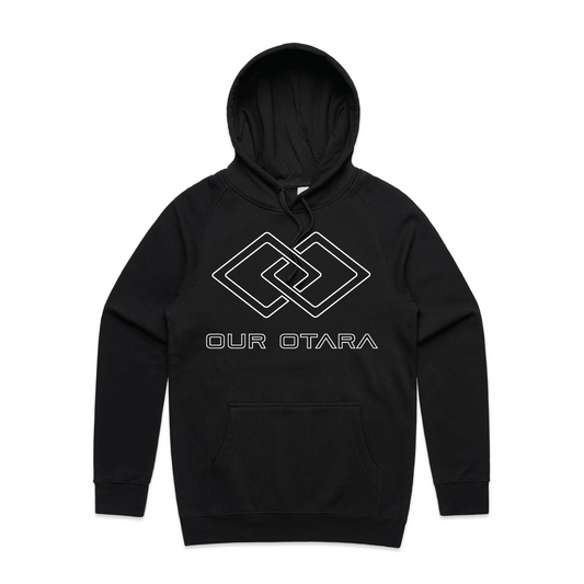 O-Finity Hoodie - Outline Black