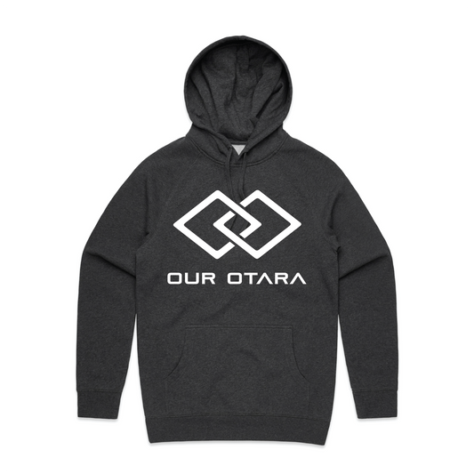 O-Finity Hoodie – Solid Coal