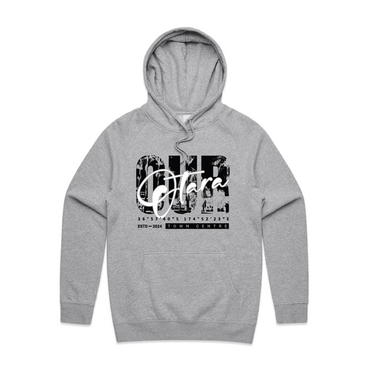 Town Centre Hoodie – Grey Face